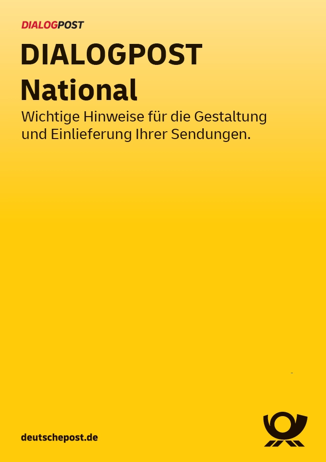 Dialogpost National &ndash; Cover
