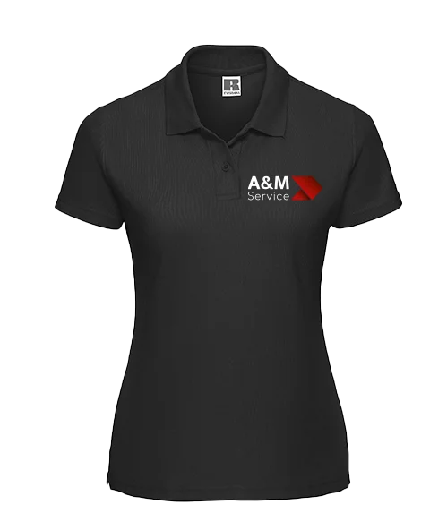Damen Polo-Shirt mit A&M Logo