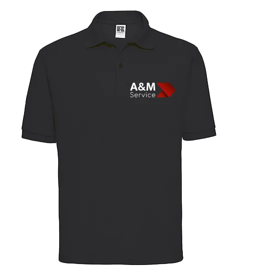 Herren Polo-Shirt mit A&M Logo
