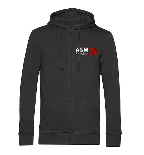 Herren Zipper-Jacke mit A&M Logo