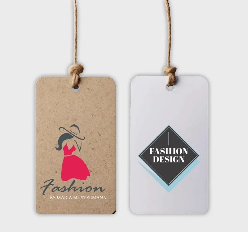 Hangtags für Modeetiketten