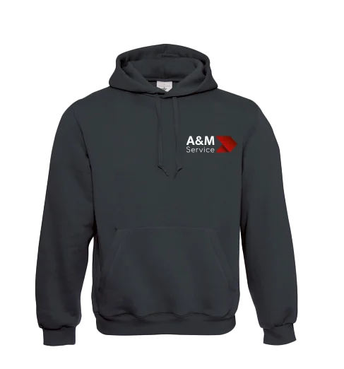 Unisex Hooded mit A&M Logo